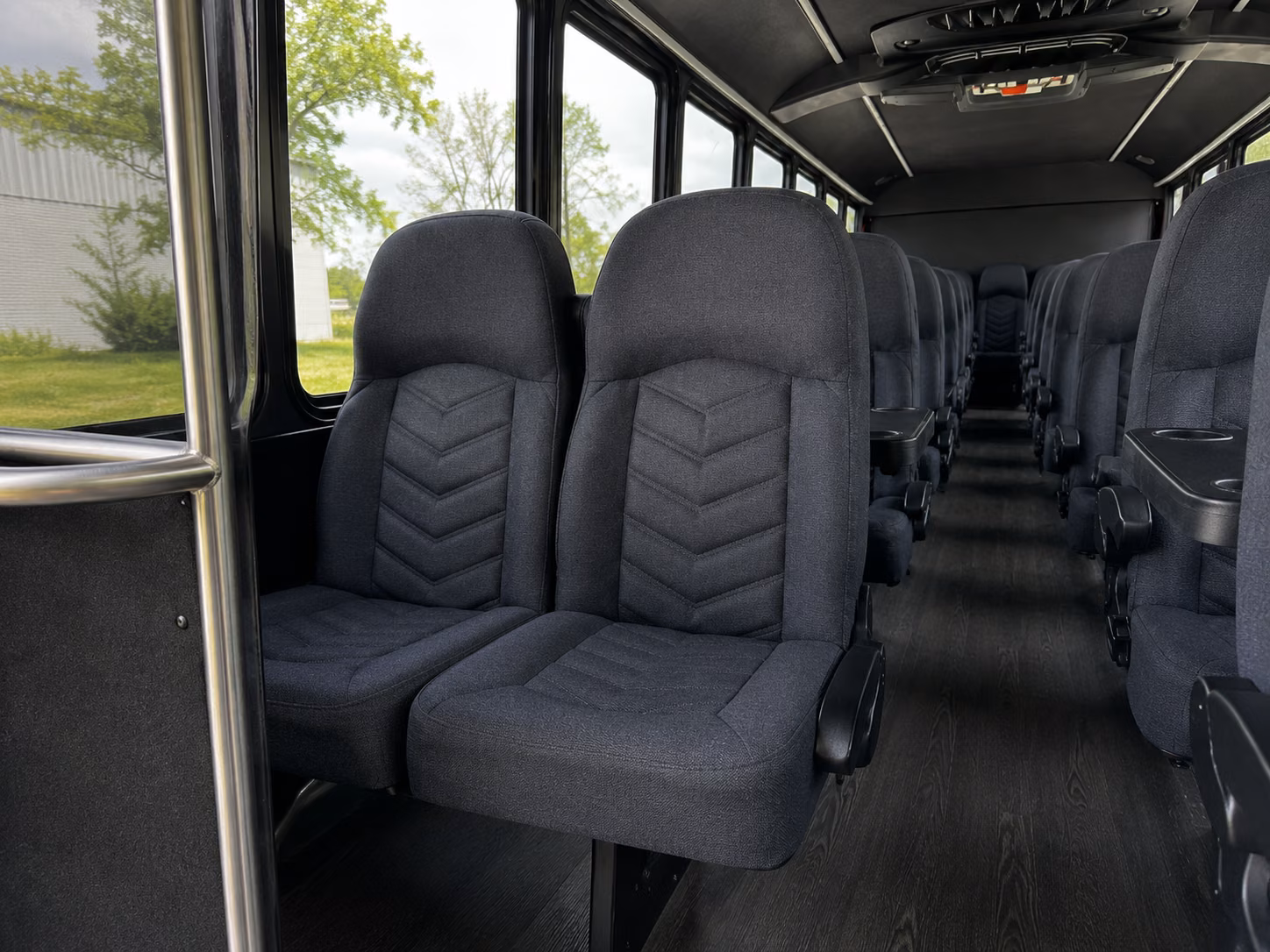 kenner 15 passenger minibus inside