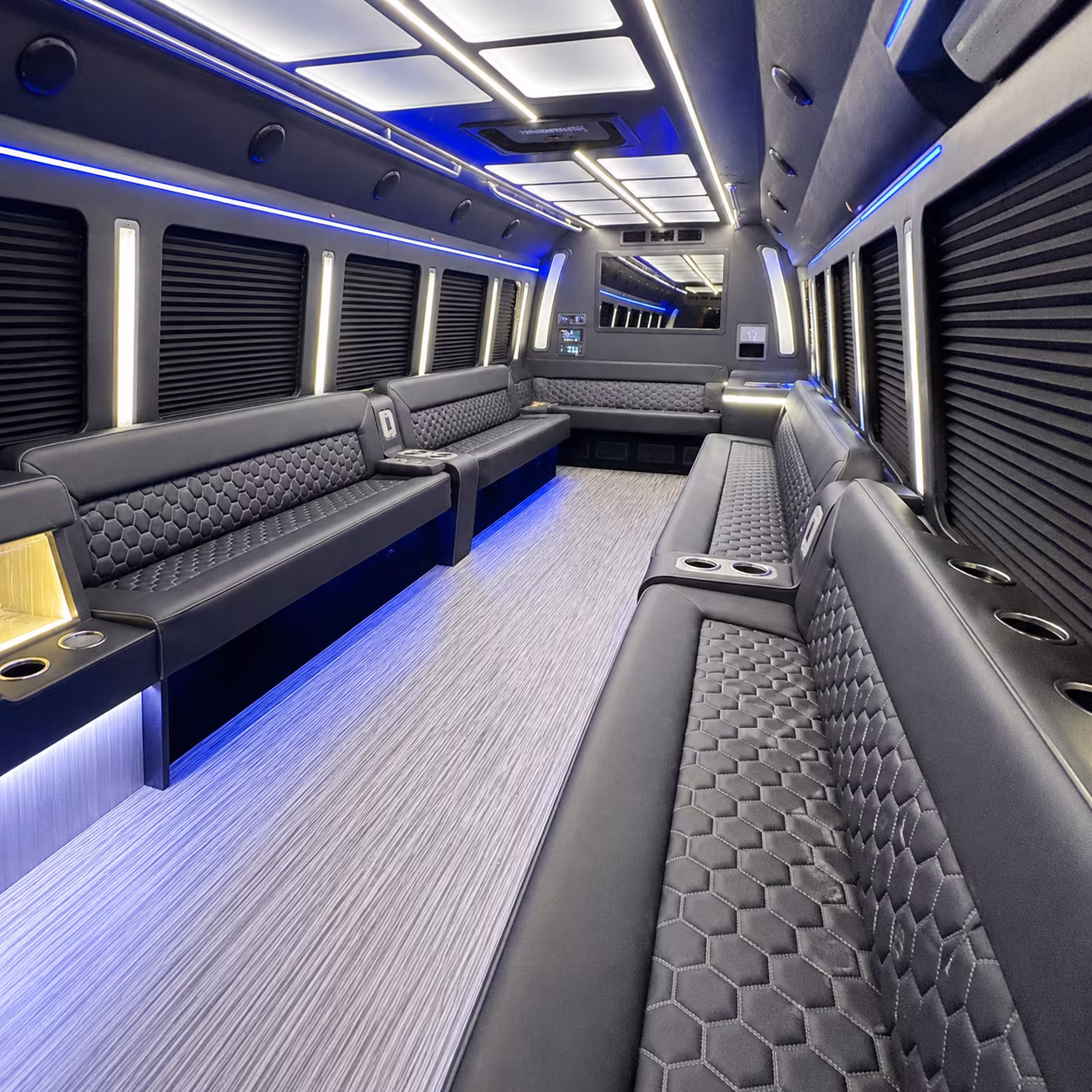 kenner corporate party bus rental