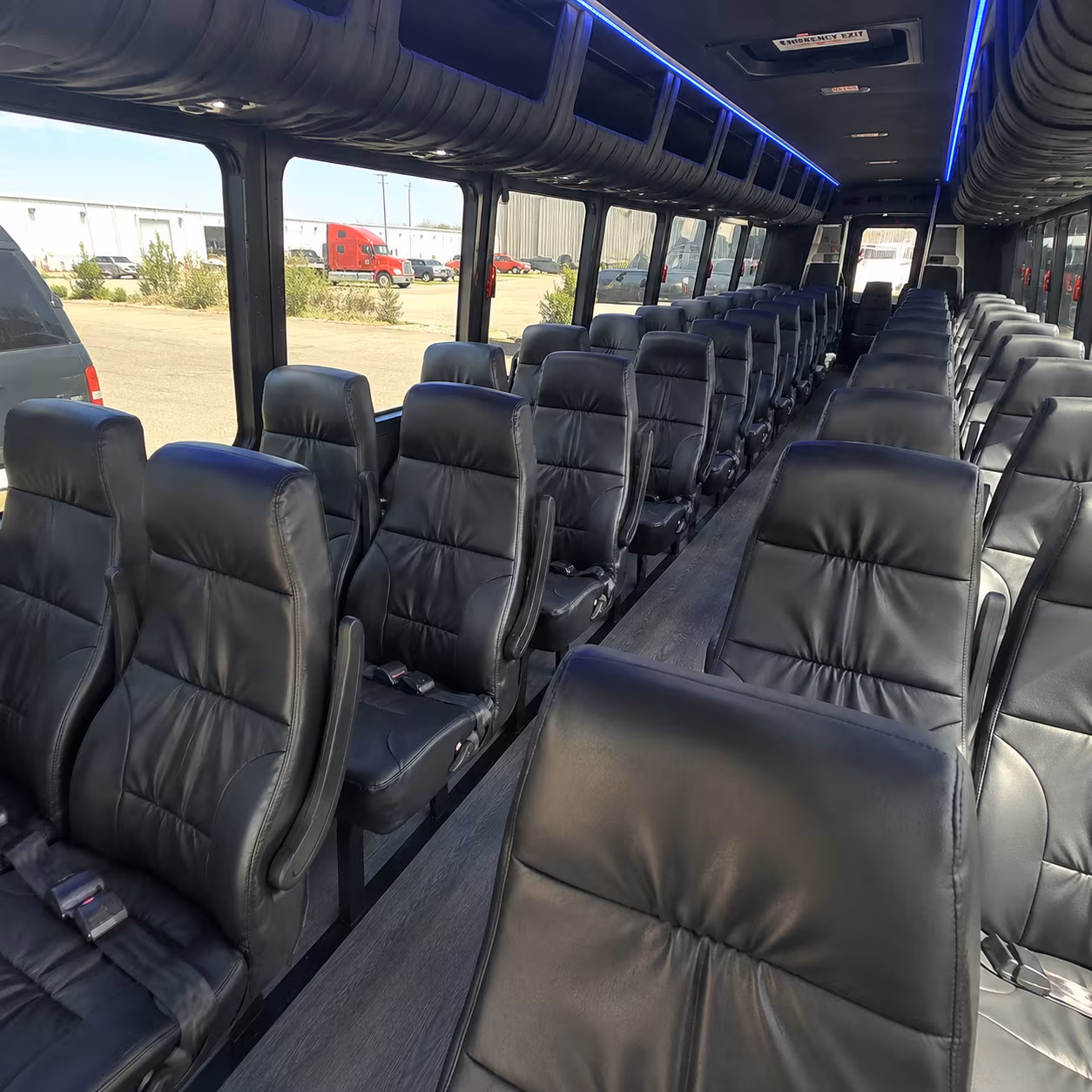kenner employee transportation onboard seating