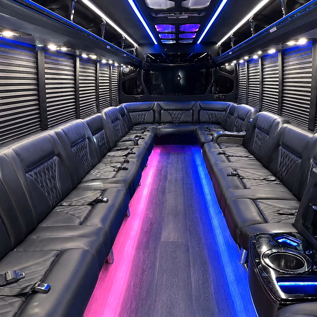 kenner party bus rentals inside