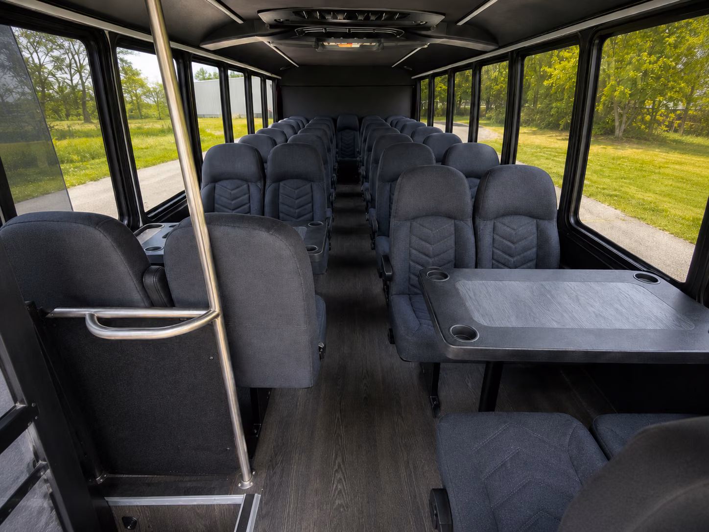 kenner wedding transportation onboard seating