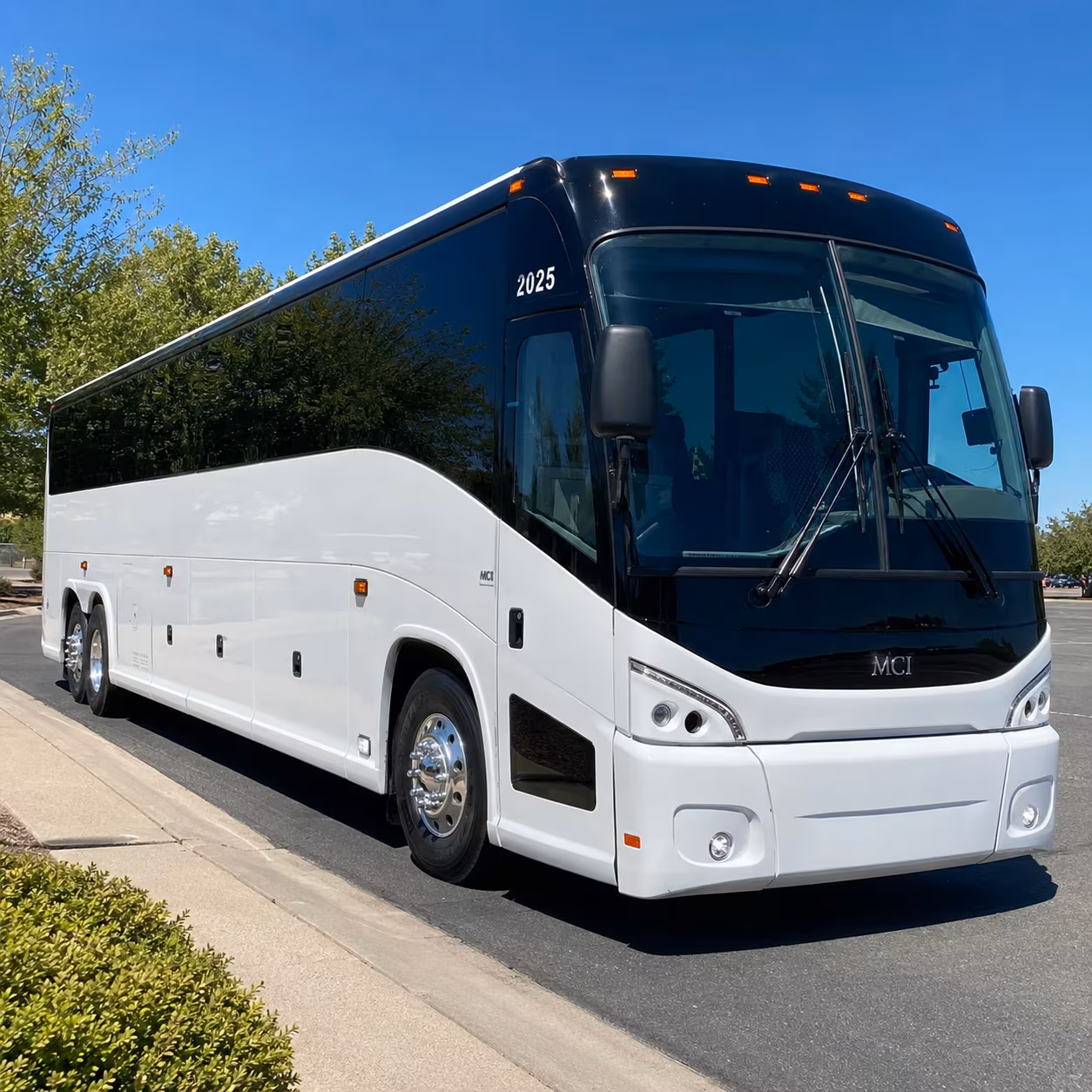 multi stop employee shuttle buses across jefferson parish