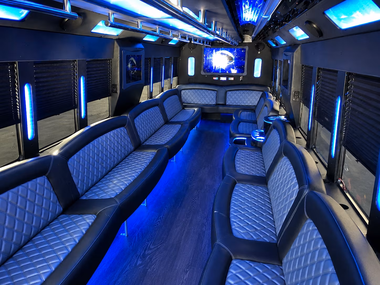 party bus rentals for kenner high school proms